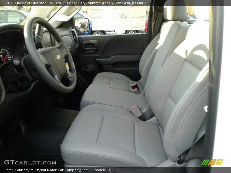 Summit White / Dark Ash/Jet Black 2018 Chevrolet Silverado 1500 WT Regular Cab
