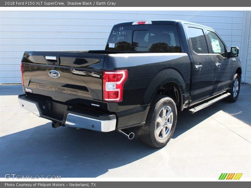 Shadow Black / Earth Gray 2018 Ford F150 XLT SuperCrew