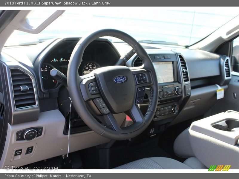 Shadow Black / Earth Gray 2018 Ford F150 XLT SuperCrew