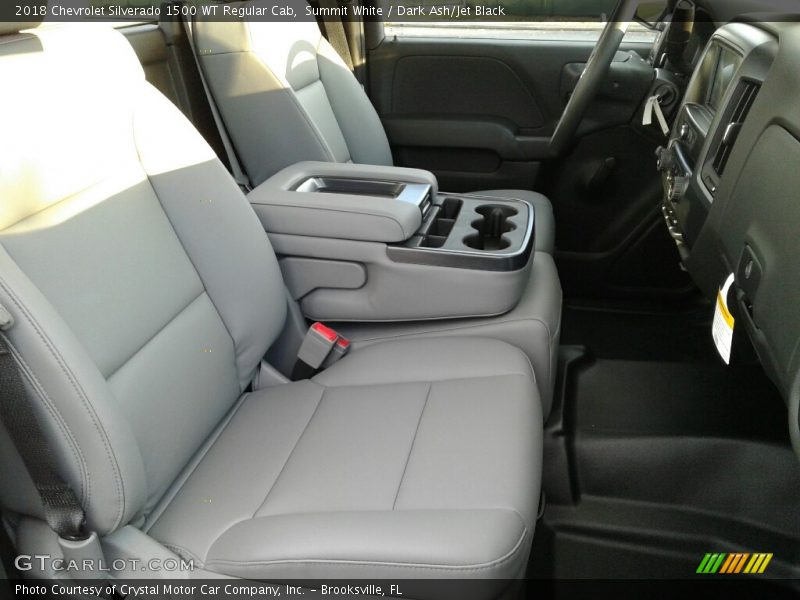 Summit White / Dark Ash/Jet Black 2018 Chevrolet Silverado 1500 WT Regular Cab