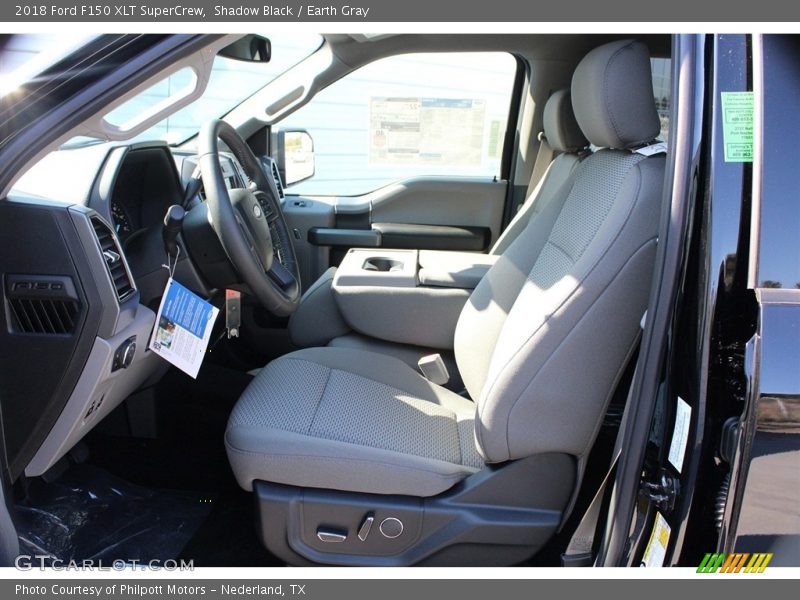 Shadow Black / Earth Gray 2018 Ford F150 XLT SuperCrew