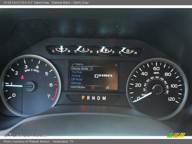 Shadow Black / Earth Gray 2018 Ford F150 XLT SuperCrew