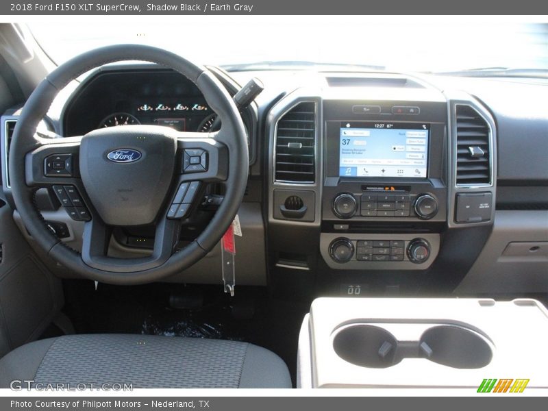 Shadow Black / Earth Gray 2018 Ford F150 XLT SuperCrew