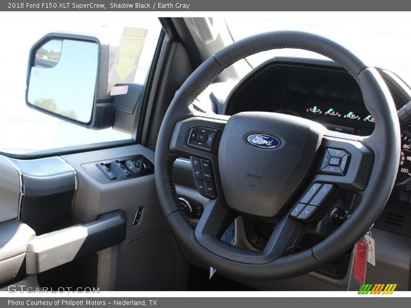 Shadow Black / Earth Gray 2018 Ford F150 XLT SuperCrew