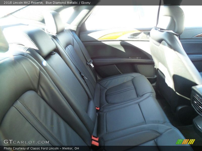 Blue Diamond Metallic / Ebony 2018 Lincoln MKZ Reserve