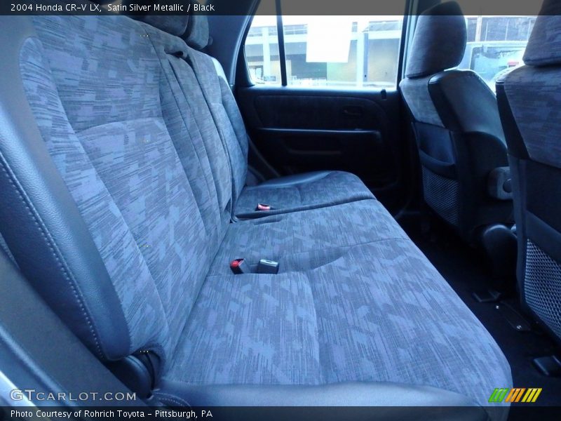 Satin Silver Metallic / Black 2004 Honda CR-V LX