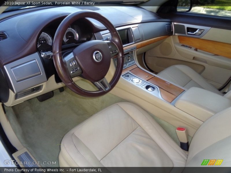  2010 XF Sport Sedan Barley Interior