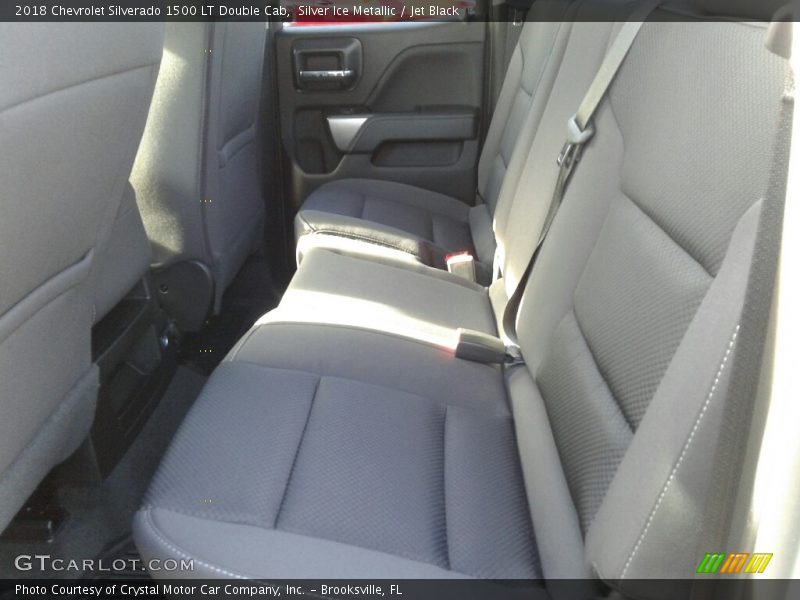 Silver Ice Metallic / Jet Black 2018 Chevrolet Silverado 1500 LT Double Cab