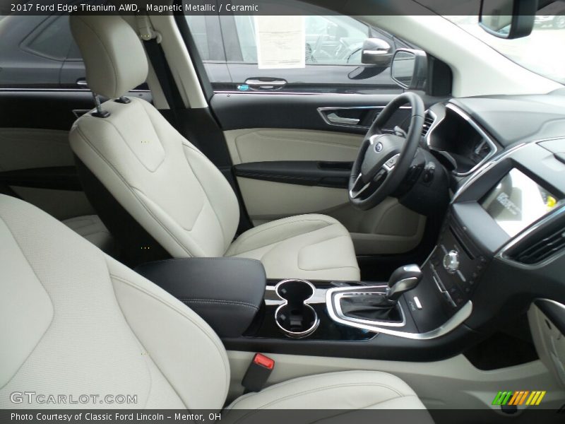 Magnetic Metallic / Ceramic 2017 Ford Edge Titanium AWD