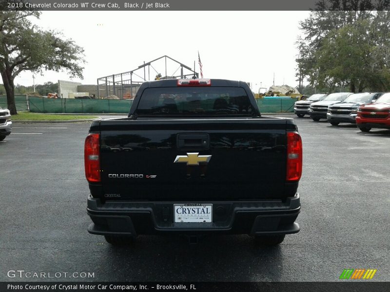 Black / Jet Black 2018 Chevrolet Colorado WT Crew Cab
