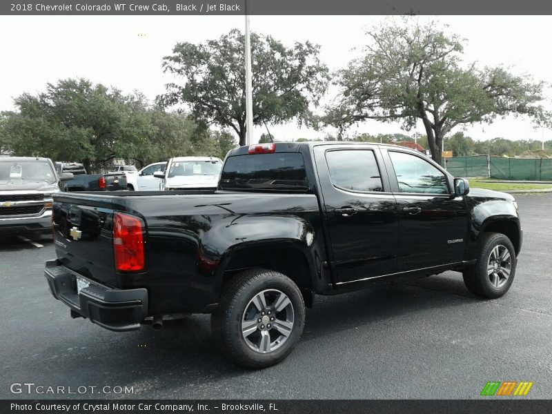 Black / Jet Black 2018 Chevrolet Colorado WT Crew Cab