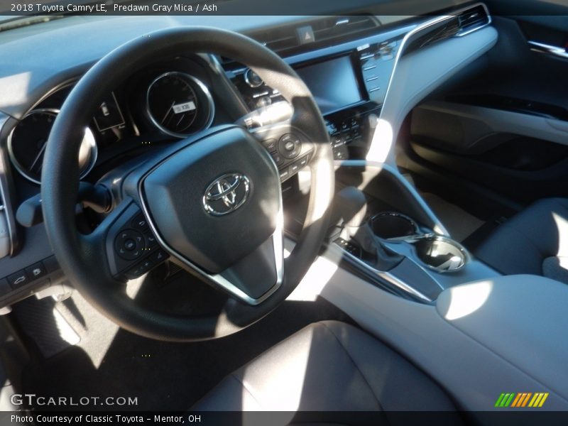 Predawn Gray Mica / Ash 2018 Toyota Camry LE
