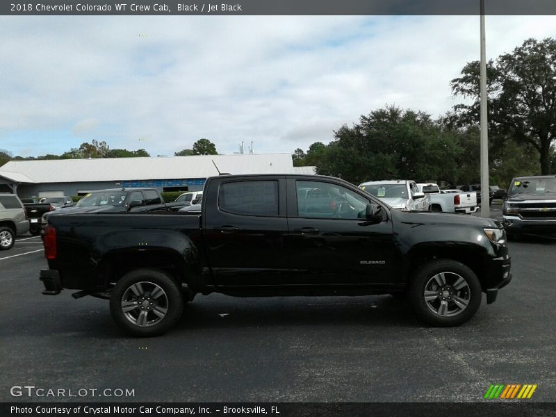 Black / Jet Black 2018 Chevrolet Colorado WT Crew Cab