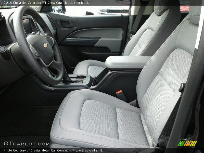 Black / Jet Black 2018 Chevrolet Colorado WT Crew Cab