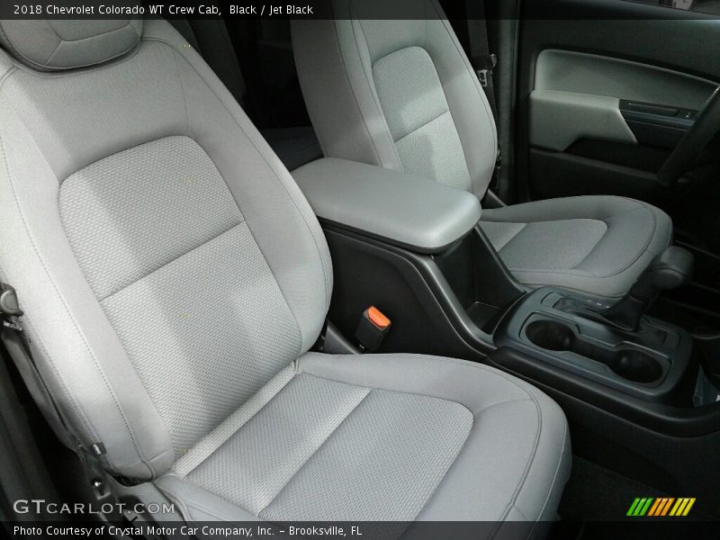 Black / Jet Black 2018 Chevrolet Colorado WT Crew Cab