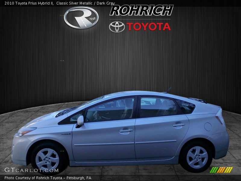 Classic Silver Metallic / Dark Gray 2010 Toyota Prius Hybrid II