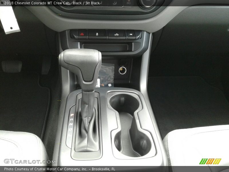 Black / Jet Black 2018 Chevrolet Colorado WT Crew Cab