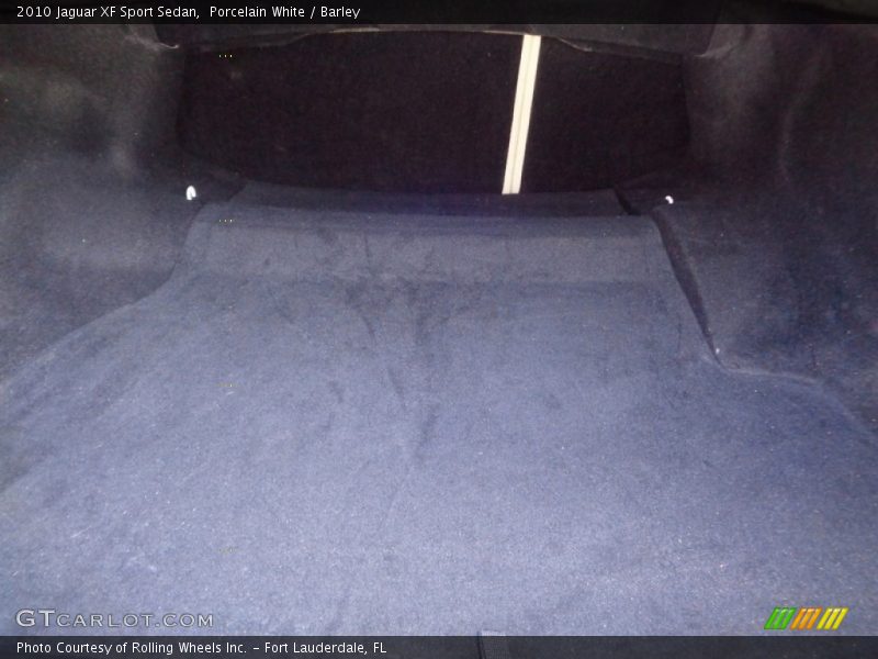 2010 XF Sport Sedan Trunk