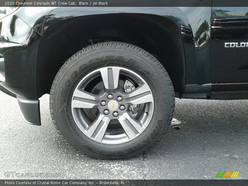 Black / Jet Black 2018 Chevrolet Colorado WT Crew Cab