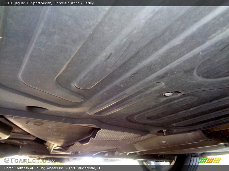 Undercarriage of 2010 XF Sport Sedan