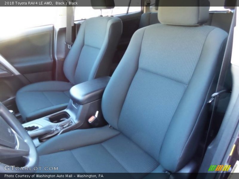 Black / Black 2018 Toyota RAV4 LE AWD