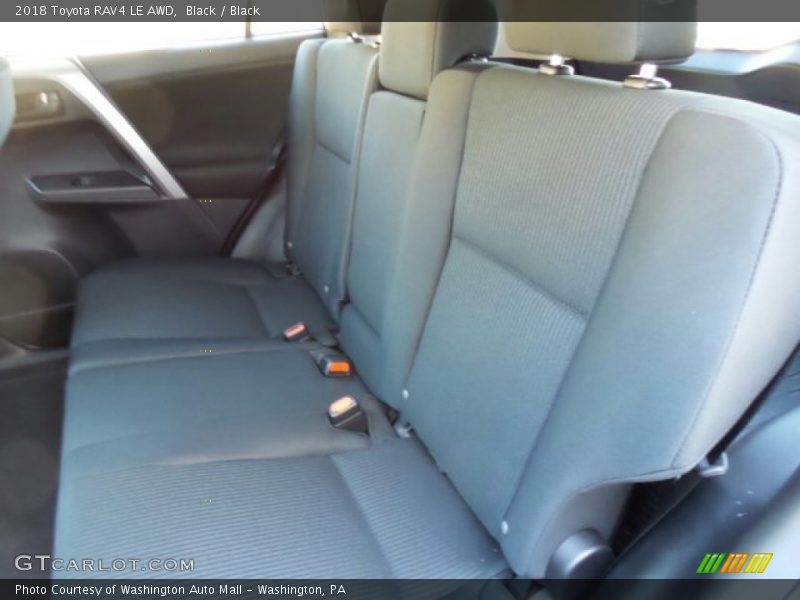 Black / Black 2018 Toyota RAV4 LE AWD