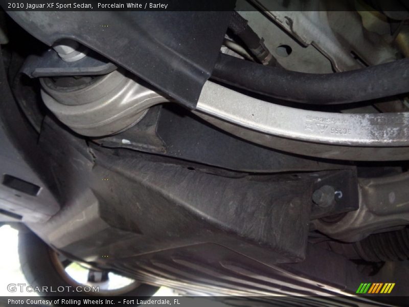 Undercarriage of 2010 XF Sport Sedan