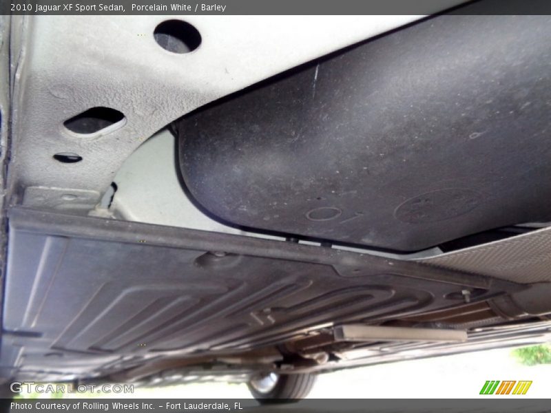 Undercarriage of 2010 XF Sport Sedan