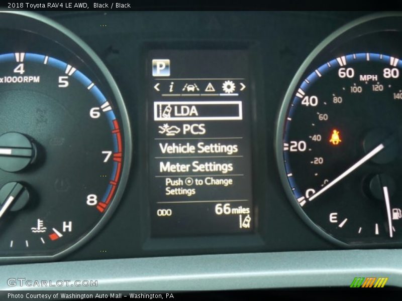 Black / Black 2018 Toyota RAV4 LE AWD