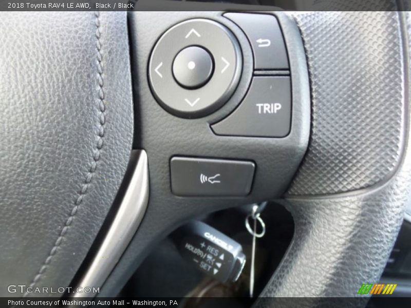 Black / Black 2018 Toyota RAV4 LE AWD