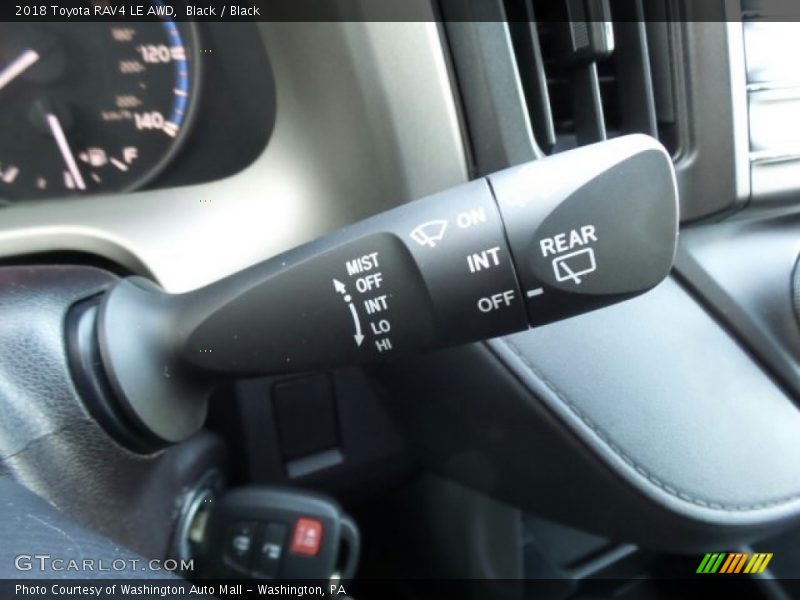 Black / Black 2018 Toyota RAV4 LE AWD
