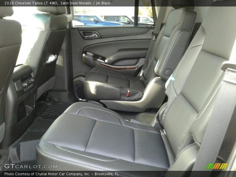 Satin Steel Metallic / Jet Black 2018 Chevrolet Tahoe LT 4WD