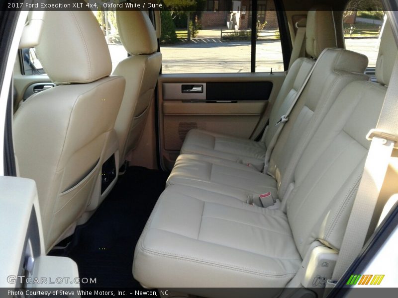 Rear Seat of 2017 Expedition XLT 4x4