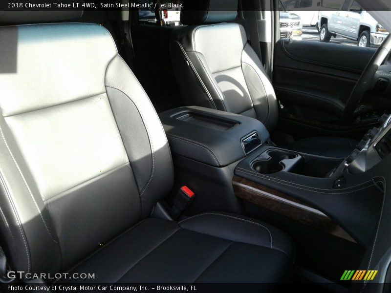 Satin Steel Metallic / Jet Black 2018 Chevrolet Tahoe LT 4WD