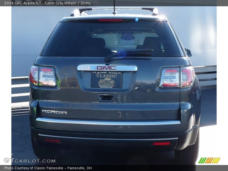 Cyber Gray Metallic / Ebony 2014 GMC Acadia SLT