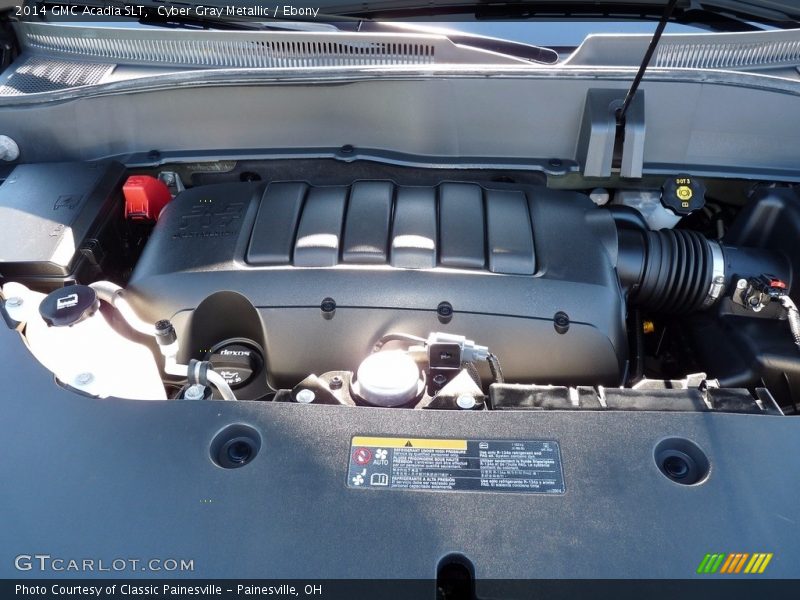 Cyber Gray Metallic / Ebony 2014 GMC Acadia SLT
