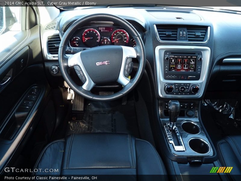 Cyber Gray Metallic / Ebony 2014 GMC Acadia SLT