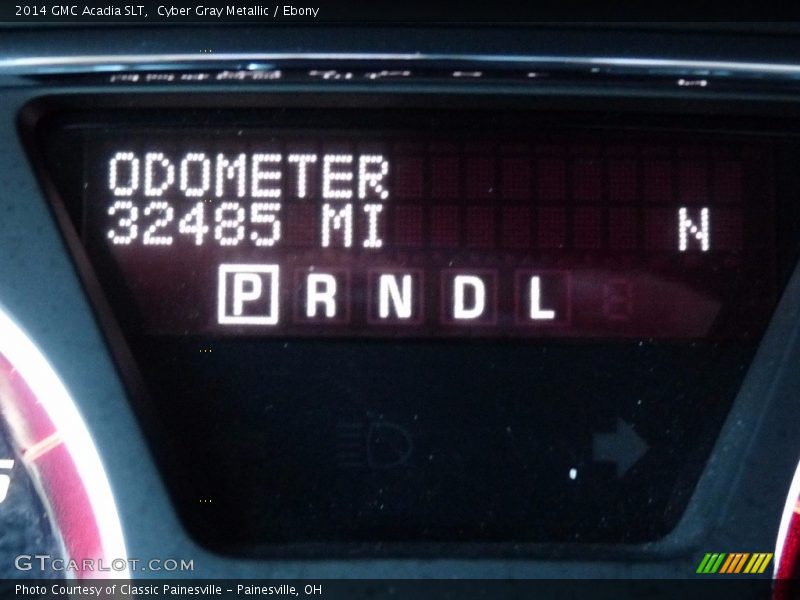 Cyber Gray Metallic / Ebony 2014 GMC Acadia SLT