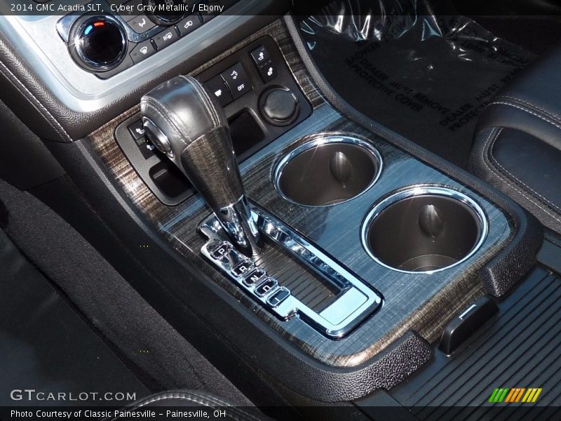 Cyber Gray Metallic / Ebony 2014 GMC Acadia SLT