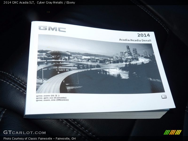 Cyber Gray Metallic / Ebony 2014 GMC Acadia SLT