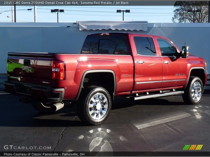 Sonoma Red Metallic / Jet Black 2015 GMC Sierra 2500HD Denali Crew Cab 4x4