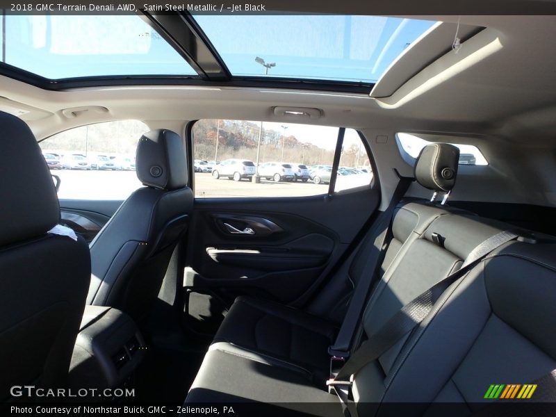 Satin Steel Metallic / ­Jet Black 2018 GMC Terrain Denali AWD