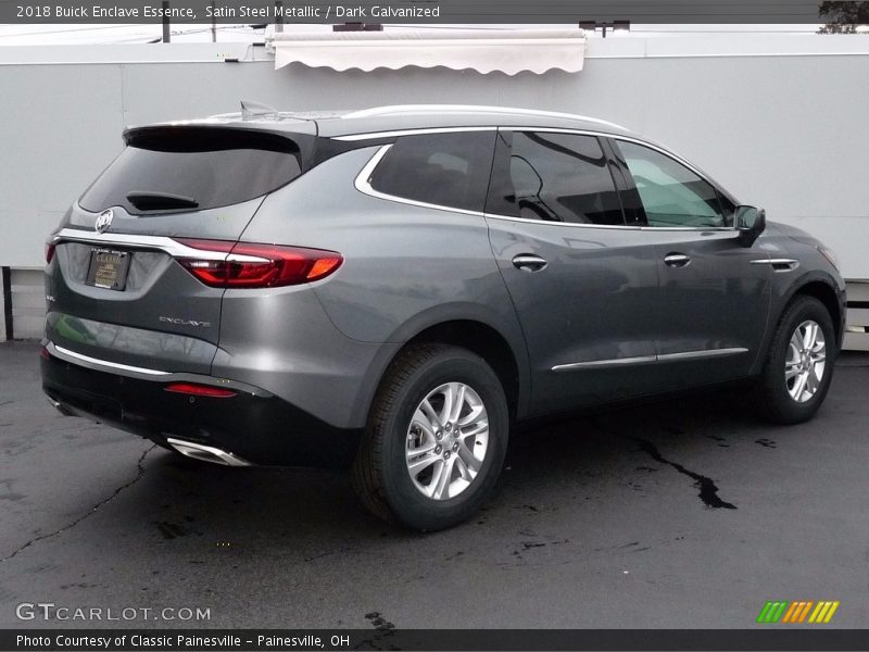 Satin Steel Metallic / Dark Galvanized 2018 Buick Enclave Essence