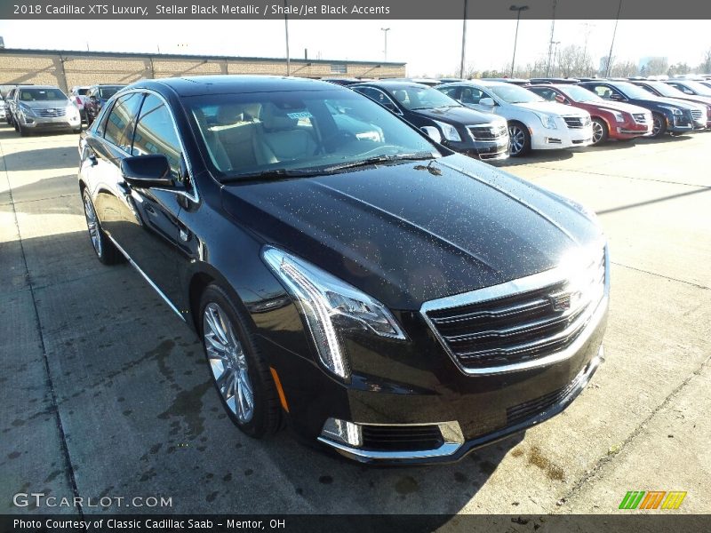 Stellar Black Metallic / Shale/Jet Black Accents 2018 Cadillac XTS Luxury