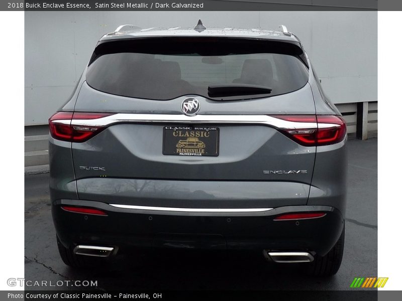 Satin Steel Metallic / Dark Galvanized 2018 Buick Enclave Essence