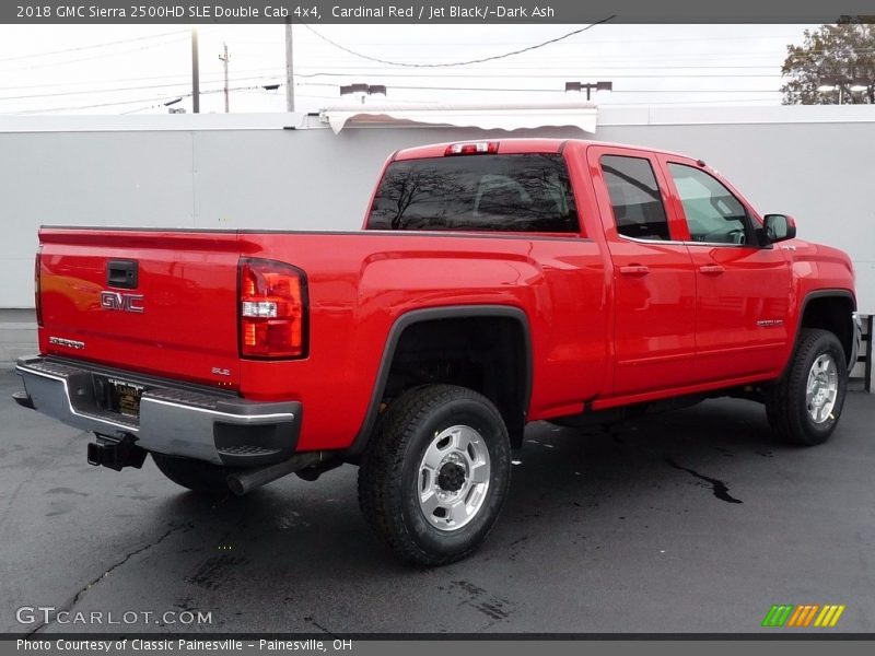 Cardinal Red / Jet Black/­Dark Ash 2018 GMC Sierra 2500HD SLE Double Cab 4x4