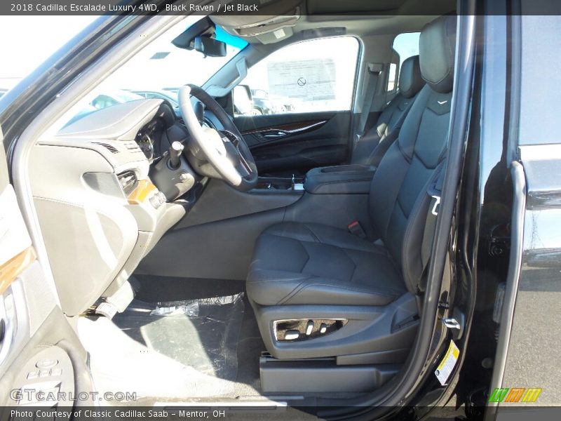 Black Raven / Jet Black 2018 Cadillac Escalade Luxury 4WD