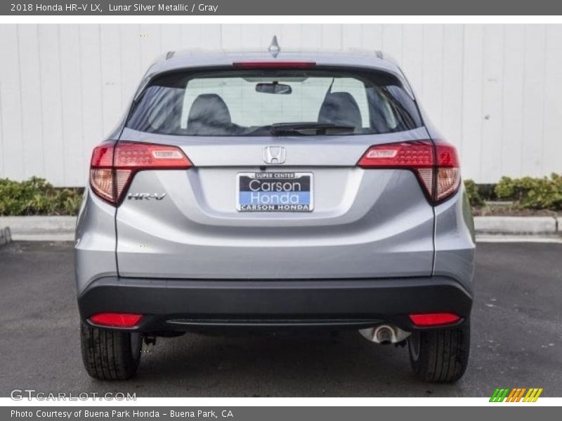 Lunar Silver Metallic / Gray 2018 Honda HR-V LX