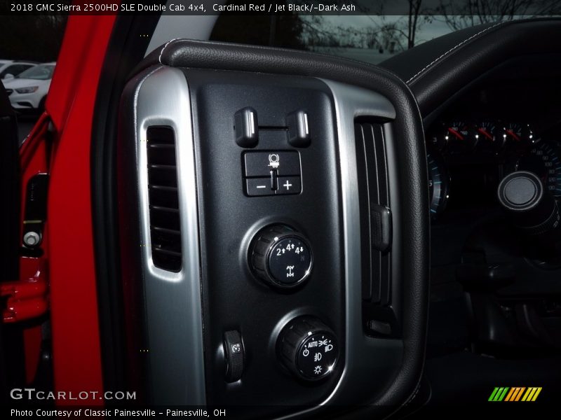 Cardinal Red / Jet Black/­Dark Ash 2018 GMC Sierra 2500HD SLE Double Cab 4x4