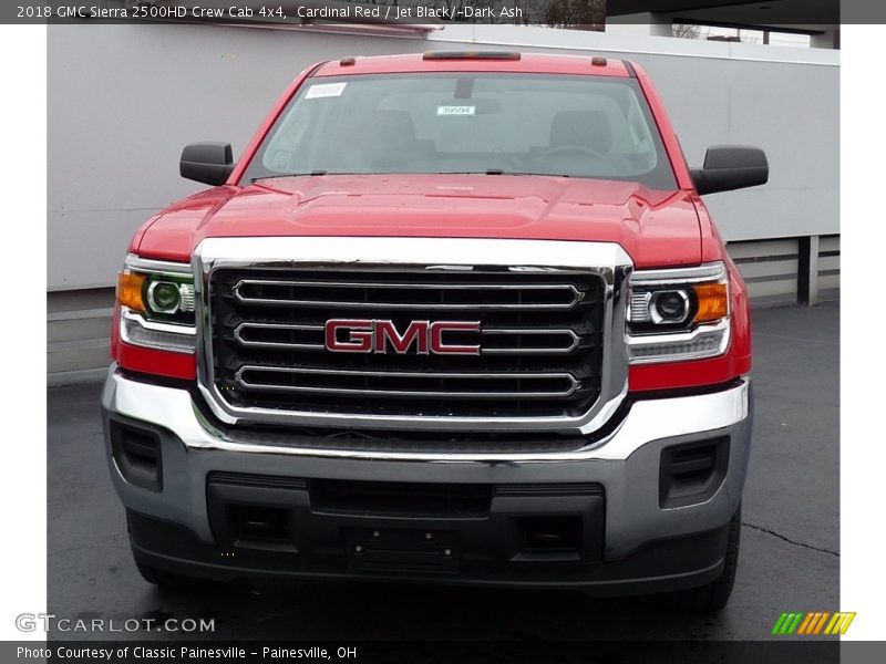 Cardinal Red / Jet Black/­Dark Ash 2018 GMC Sierra 2500HD Crew Cab 4x4